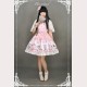 Souffle Song Chinese Walking Cat Lolita Dress JSK & Cape Set- Design 1